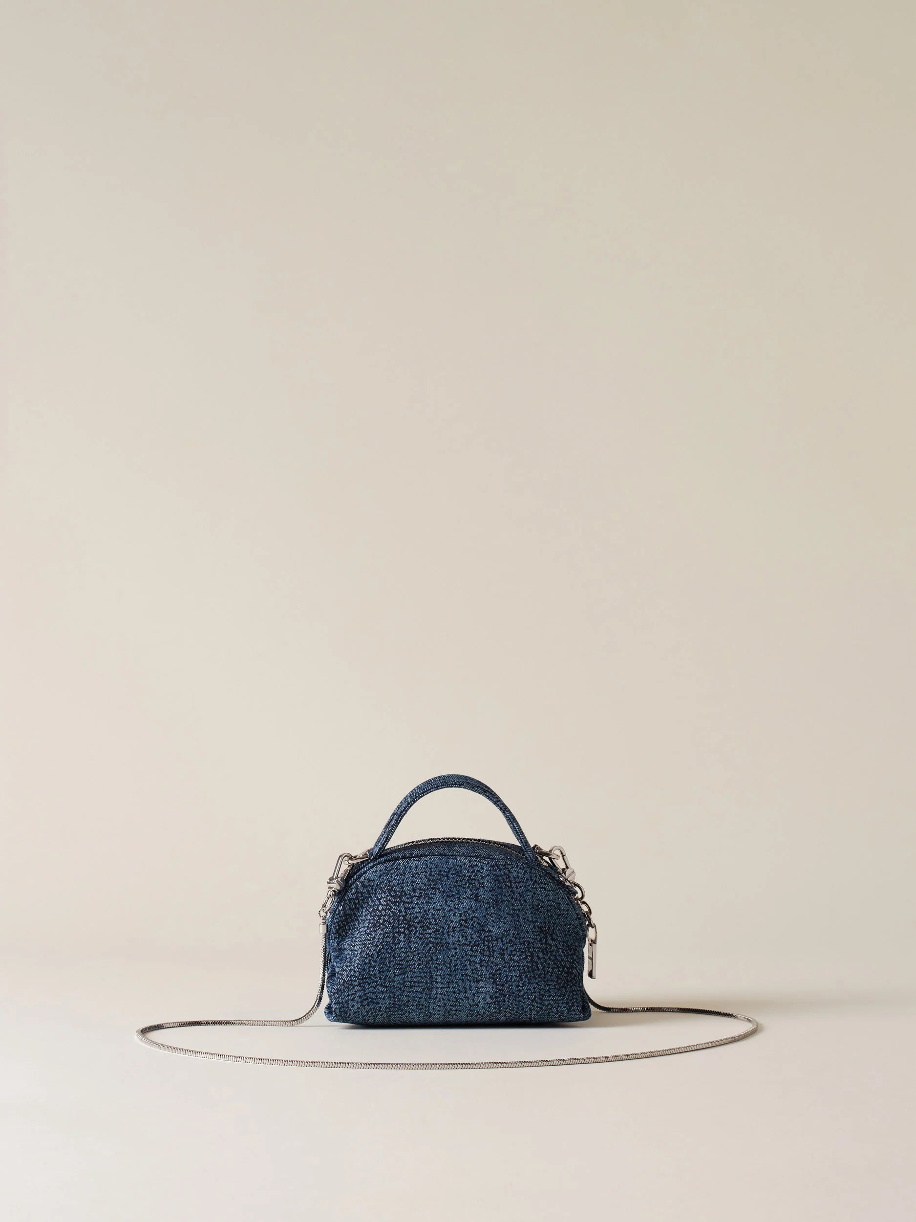 BORSA BOSTON MINI DENIM LEGACY