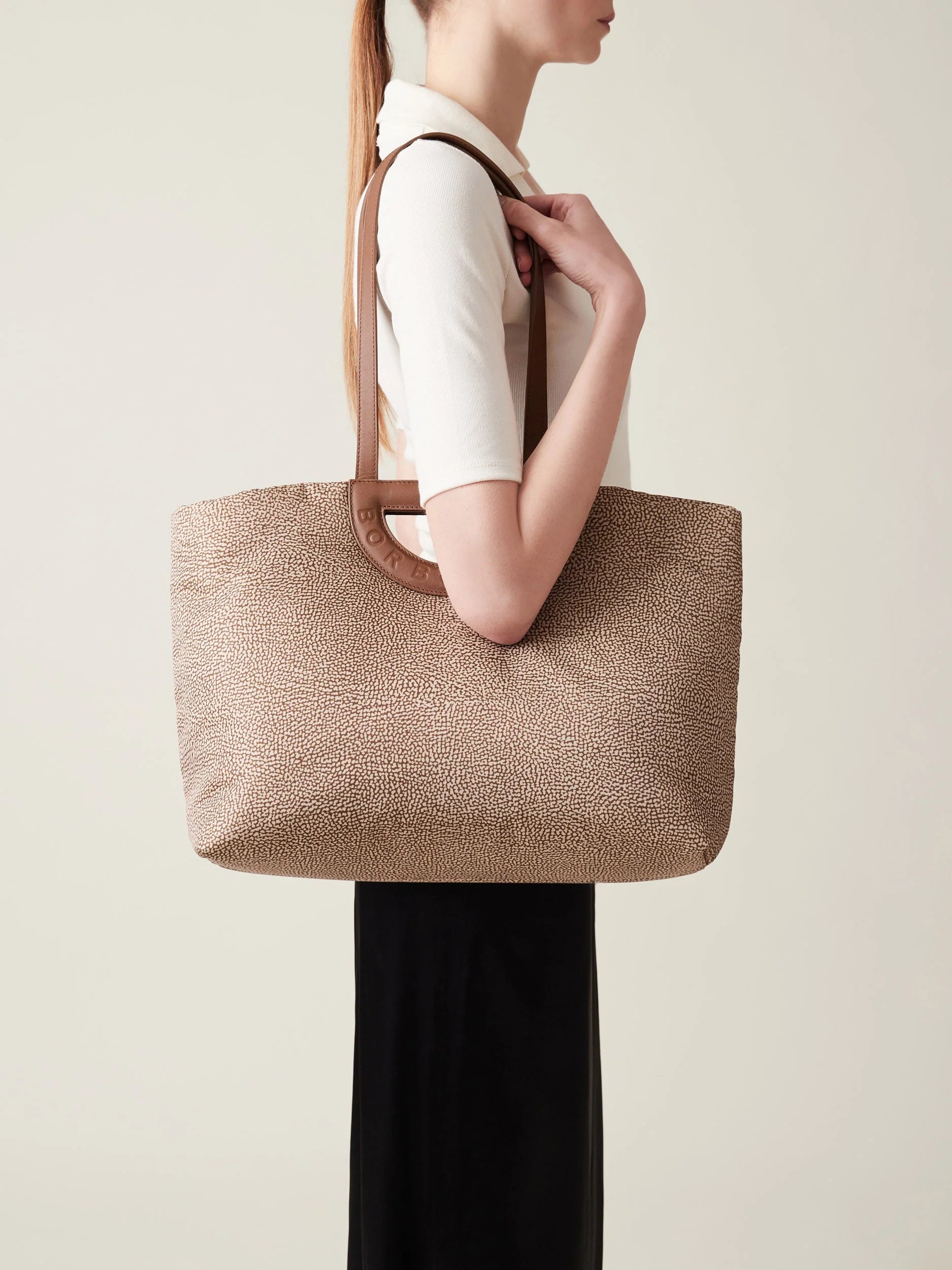 BORSA SHOPPER BOUCHE GRANDE