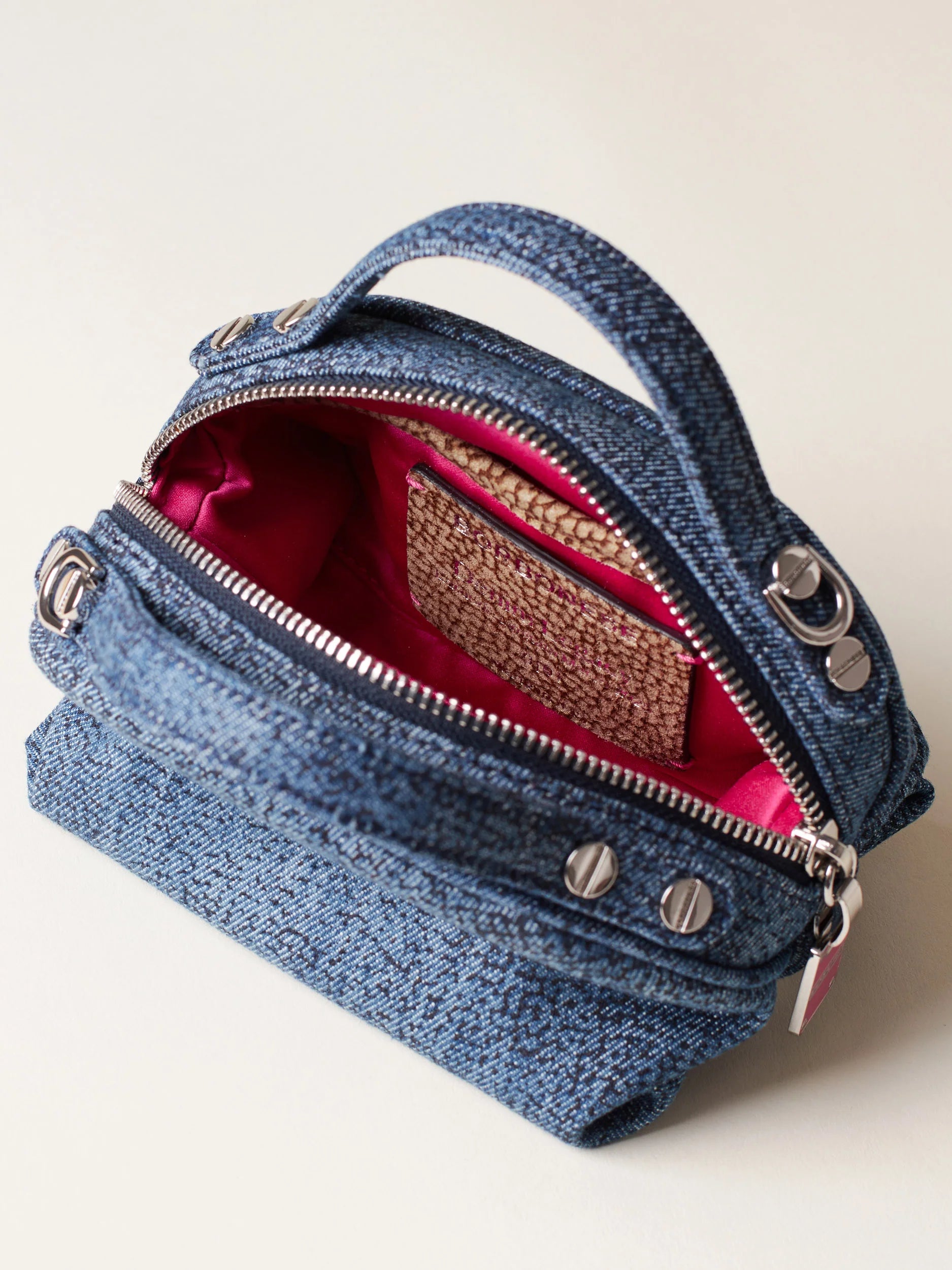 BORSA BOSTON MINI DENIM LEGACY