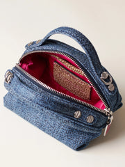 BORSA BOSTON MINI DENIM LEGACY