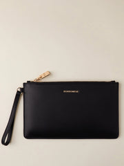 BORSA PIATTA CON LETTERING