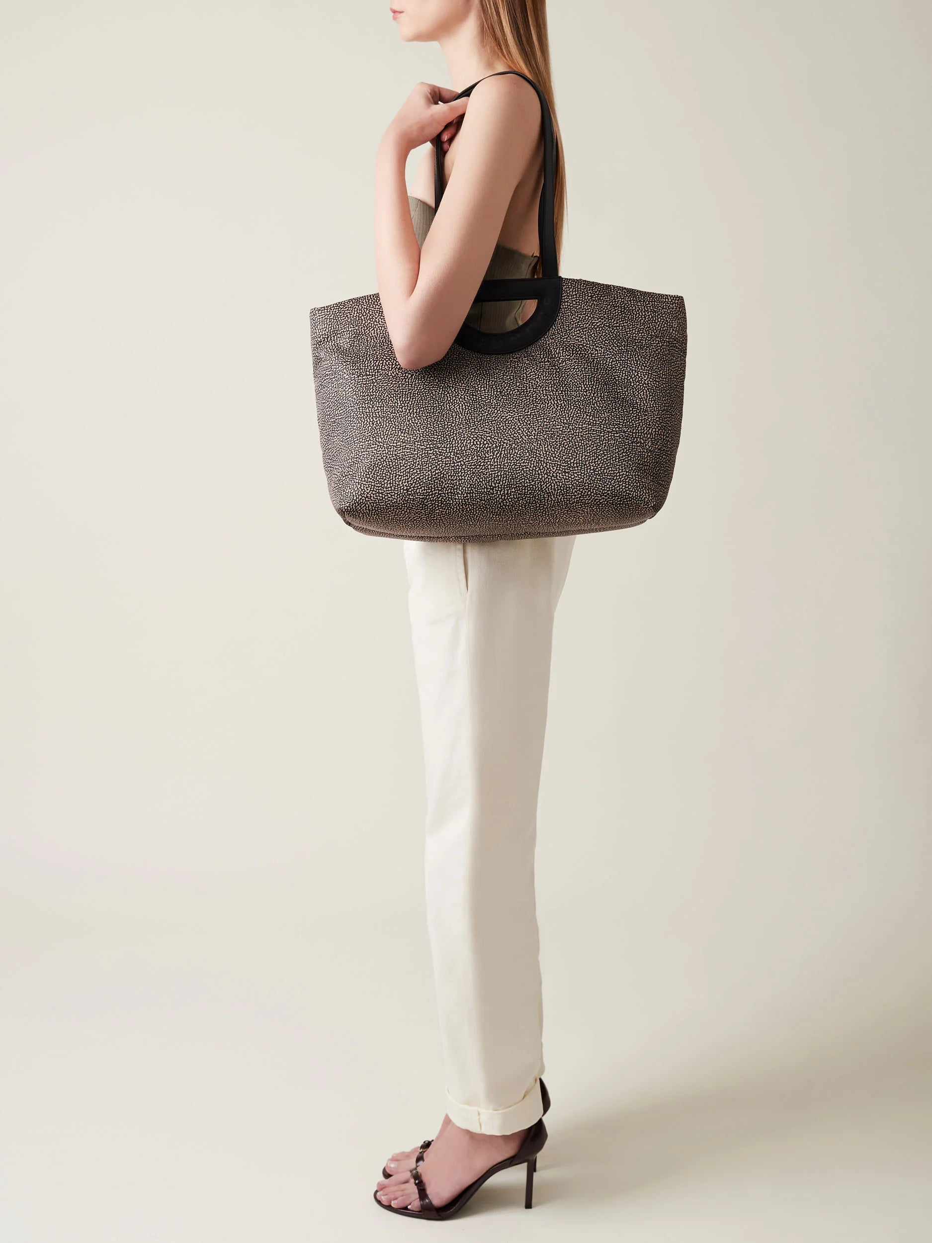 BORSA SHOPPER BOUCHE GRANDE