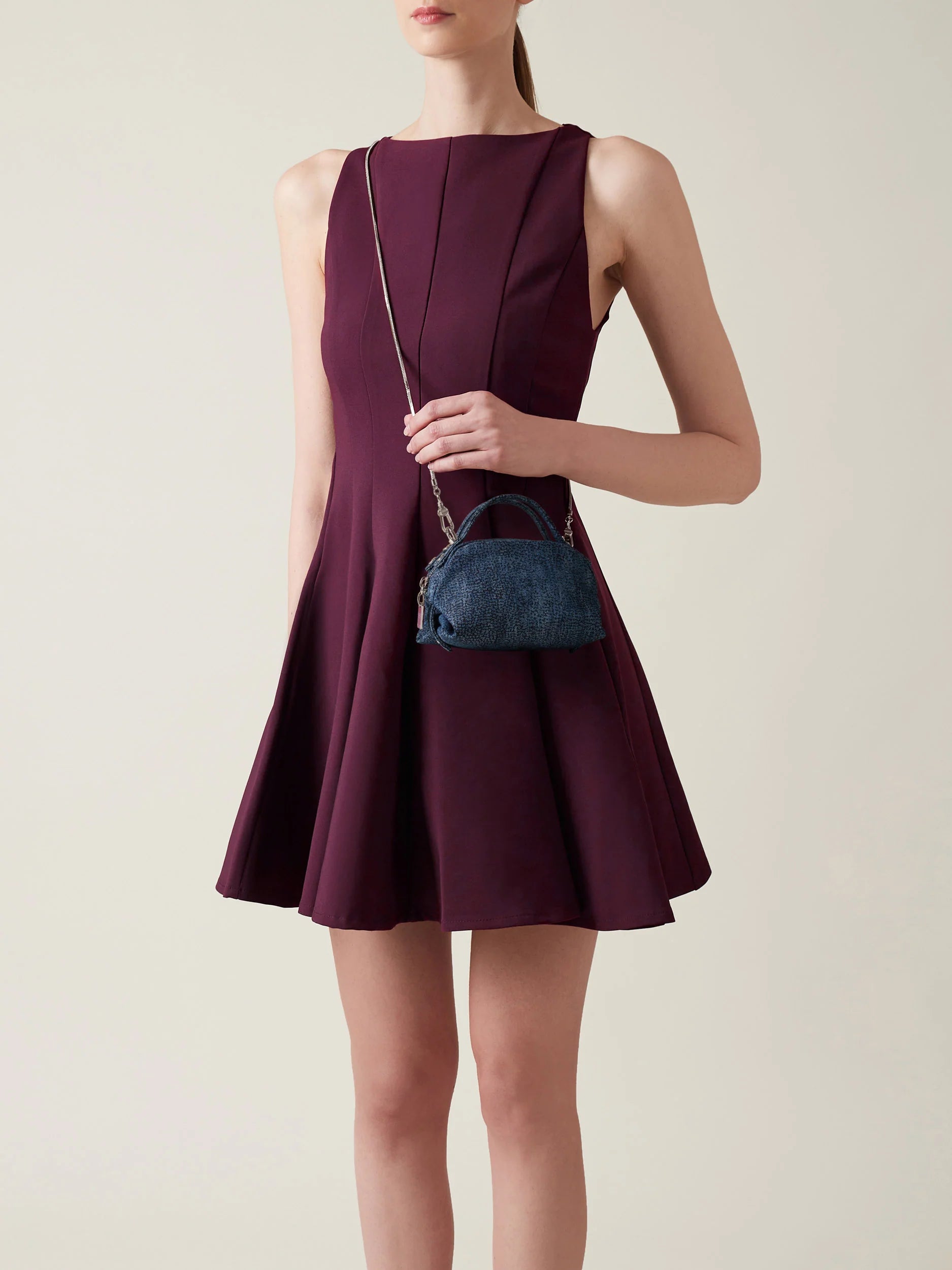 BORSA BOSTON MINI DENIM LEGACY